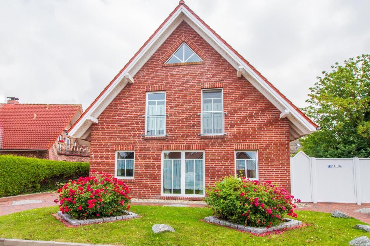 Haus Merlin - Silbermoewe Greetsiel Exteriör bild